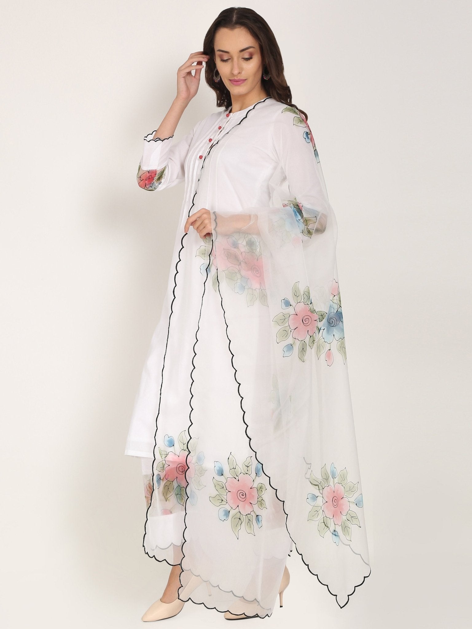 AVNI ORGANZA PUNJABI SUIT SET - DWEEP SARA