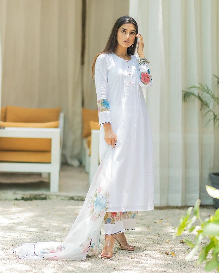 AVNI ORGANZA PUNJABI SUIT SET - DWEEP SARA