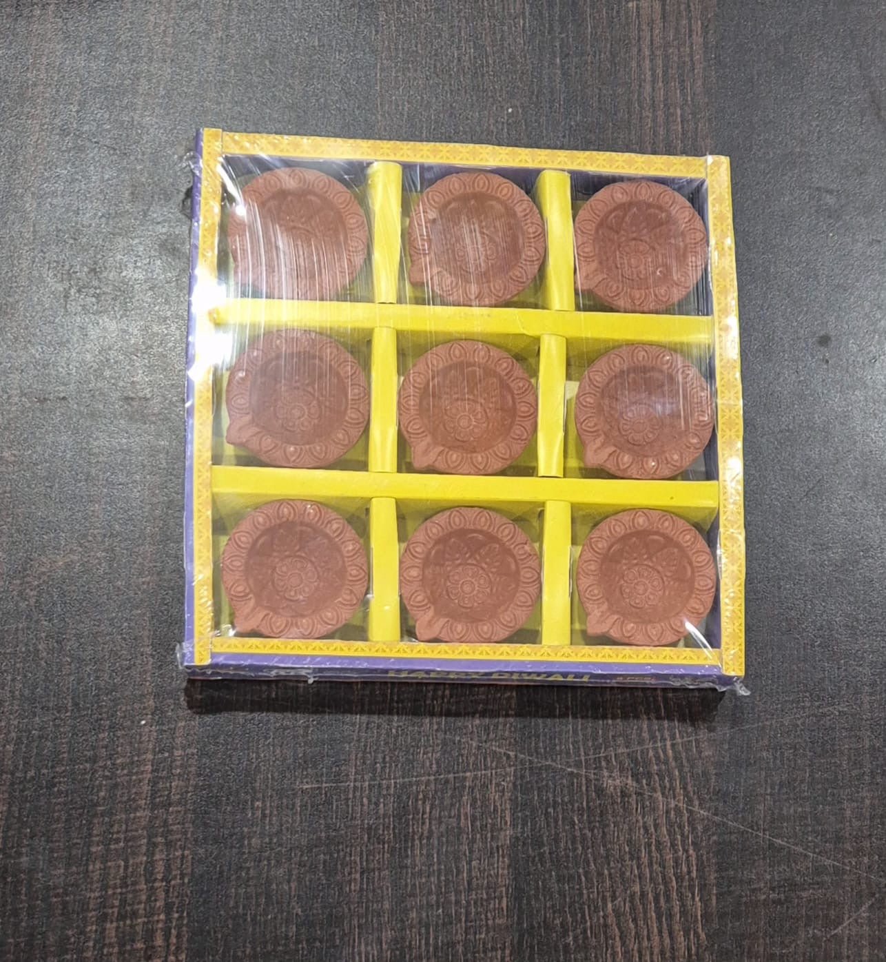 Mitti Diya festive Decor Handmade Crafting Flower Brown Clay Diyas Diwali - DWEEP SARA