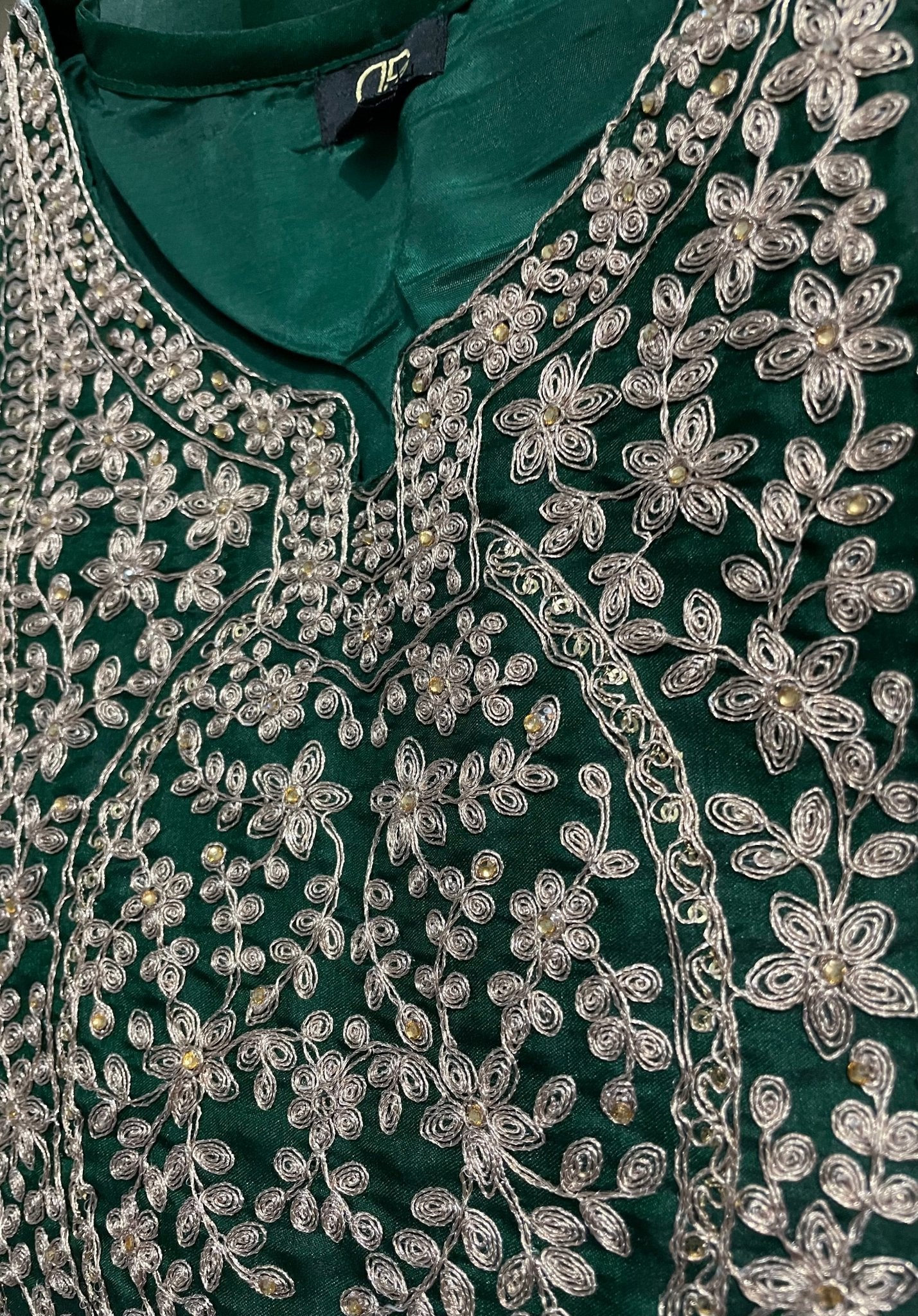 Pure Silk Embroidery Suit Set - DWEEP SARA