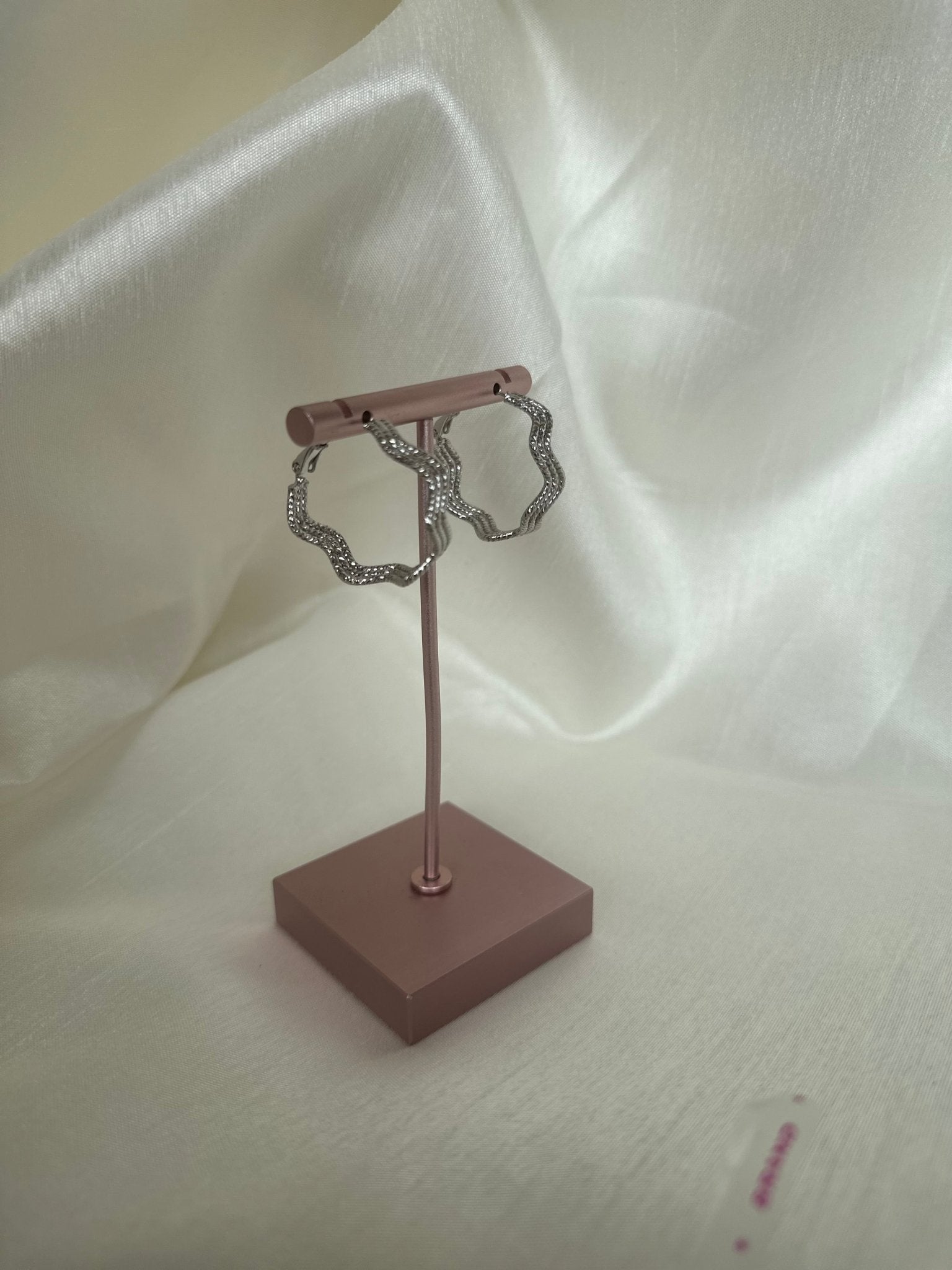 Silver Elegant Sterling Hoop - DWEEP SARA