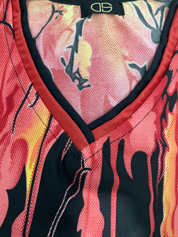 Digital Printed Gown