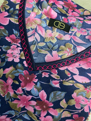 Floral Printed Gown